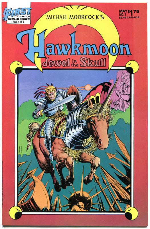HAWKMOON 1 2 3 4, 3 different series, 12 issues in all, VF, Michael Moorcock