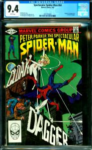 Spectacular Spider-Man #64 CGC Grade 9.4 1st Cloak & Dagger