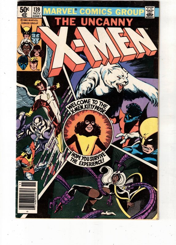 The X-Men #139 (1980)High-Grade Kitty Pryde Joins X-Men VF/NM Byrne C'vi...
