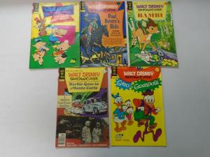 Walt Disney Showcase comic lot 11 different issues (1971) 4.0 VG