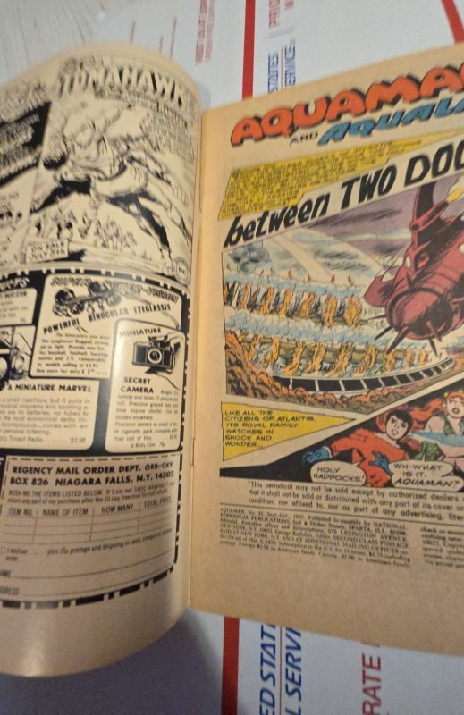 Aquaman #35 (1967) 1st black manta app