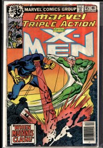 Marvel Triple Action #45 (1978) X-Men