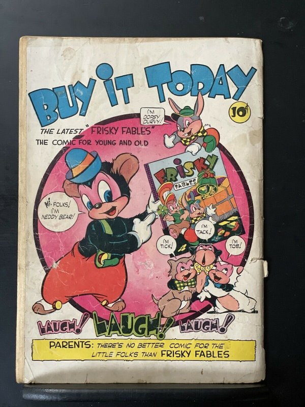 Target Comics Vol. 8 #10 (1940 Novelty Press) Golden Age