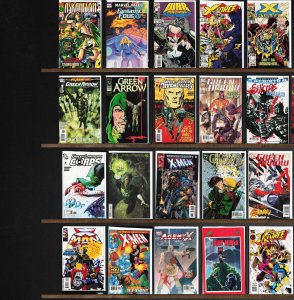 Huge Lot 130+ Comics with Green Arrow, Suicide Squad, X-Factor & More!