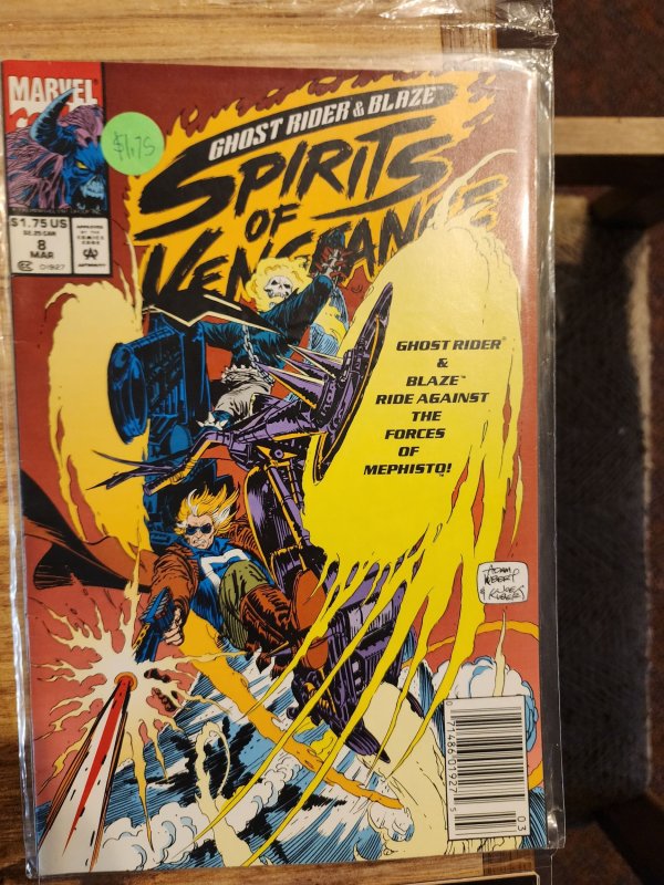 Ghost Rider/Blaze: Spirits of Vengeance #8 (1993)