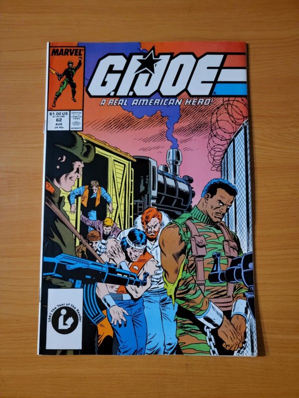 G.I. Joe A Real American Hero #62 Direct Market Edition ~ NEAR MINT NM ~ 1987