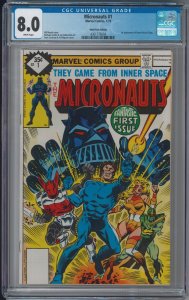 Micronauts #1 RARE WHITMAN VARIANT