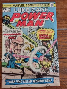 Luke Cage Power Man 28 9.0 Marvel Comics 1975 1st Appearance Cockroach Hamilton