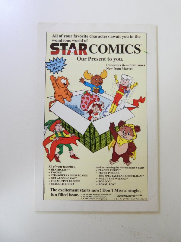 Web of Spider-Man #1 (1985) FN/VF condition