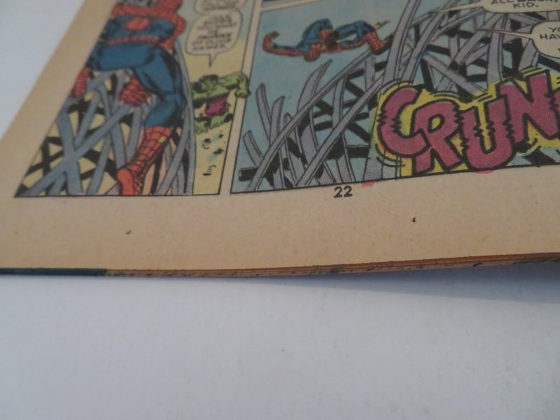 The Amazing Spider-Man #120 (1973) Incredible Hulk Comic Book VG+ 4.5