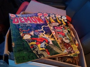 DC Comics The Demon 5 9 12 14 16 Bronze Age Jack Kirby Lot Run Set Collection