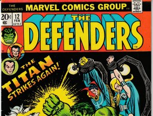 Defenders(Vol. 1) # 11, 12  Black Knight, Hulk, Dr. Strange, Sub Mariner,