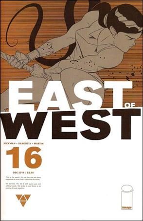 East of West 16-A Nick Dragotta Standard Cover VF/NM