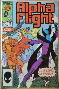 Alpha Flight #21 (1985) VF+