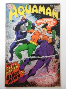 Aquaman #35 (1967) VG Condition moisture stain, 3/4 in spine split