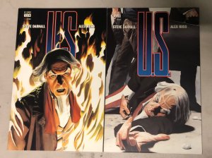 Uncle Sam U.S. (1997) #1 & 2 (VF-/NM) Complete Set Alex Ross art Vertigo