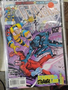 Cable # 54  1998  Marvel disney  NATHAN SUMMERS black panther klaw