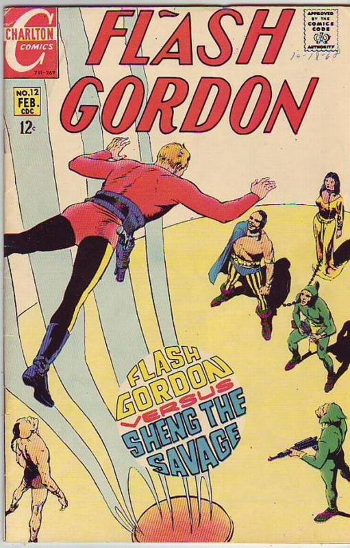 Flash Gordon #12 (Feb-69) FN/VF Mid-High-Grade Flash Gordon