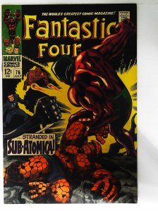 Fantastic Four (1961 series)  #76, Fine- (Actual scan)