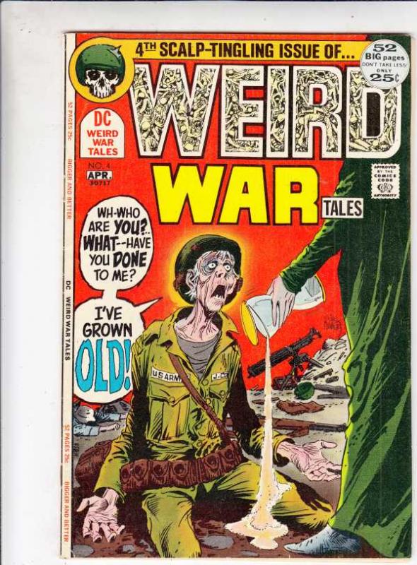 Weird War Tales #4 (Apr-72) FN/VF- Mid-High-Grade 