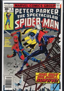 The Spectacular Spider-Man #8 (1977) Spider-Man