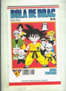 Bola de Drac serie blanca numero 054 (numerado 1 en trasera)