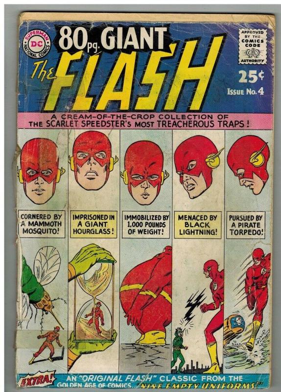 EIGHTY PAGE GIANT 4 POOR October 1964 FLASH