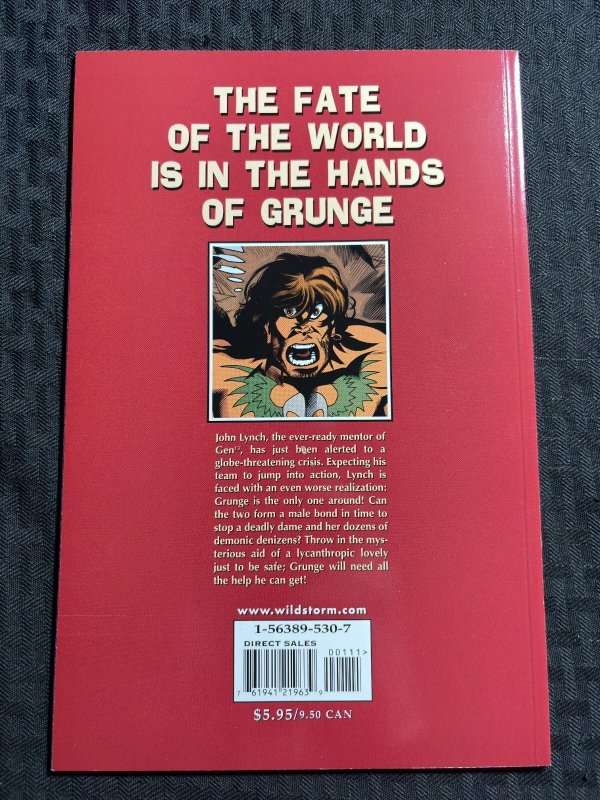 1999 GEN 13 GRUNGE SAVES THE WORLD SC TPB VF 8.0 1st Wildstorm w/ Card