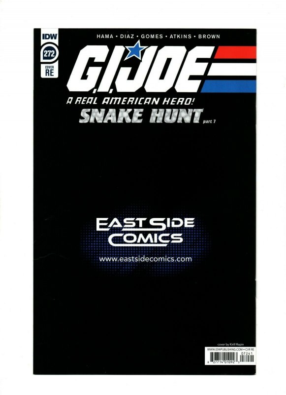 G.I. JOE: A REAL AMERICAN HERO #272 KIRILL REPIN TRADELESS VIRGIN