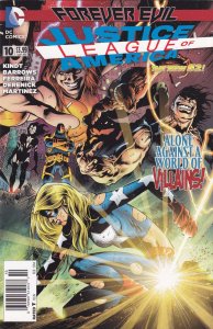 Justice League of America (3rd Series) #10 (Newsstand) FN ; DC | New 52 Forever 