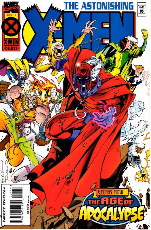 Lot Of 4 Astonishing X-Men Marvel Comic Book #1 2 3 4 Thor Iron Man J192