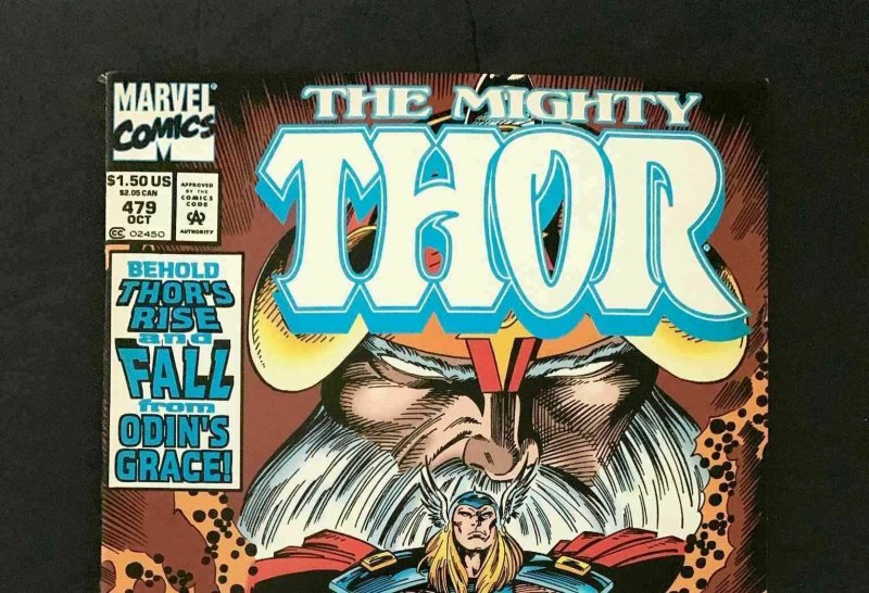 Thor #479  Marvel Comics 1994 Vf+ Newsstand 