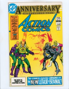 Action Comics #544 Debut of Lex Luthor's Warsuit