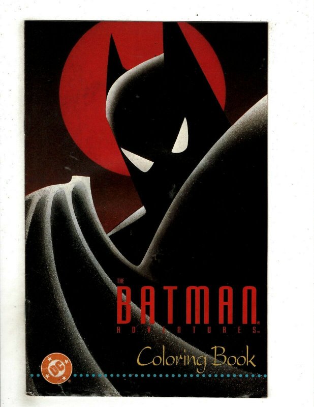 The Batman Adventures Coloring Book VG Harley Quinn Joker Robin Gotham ...