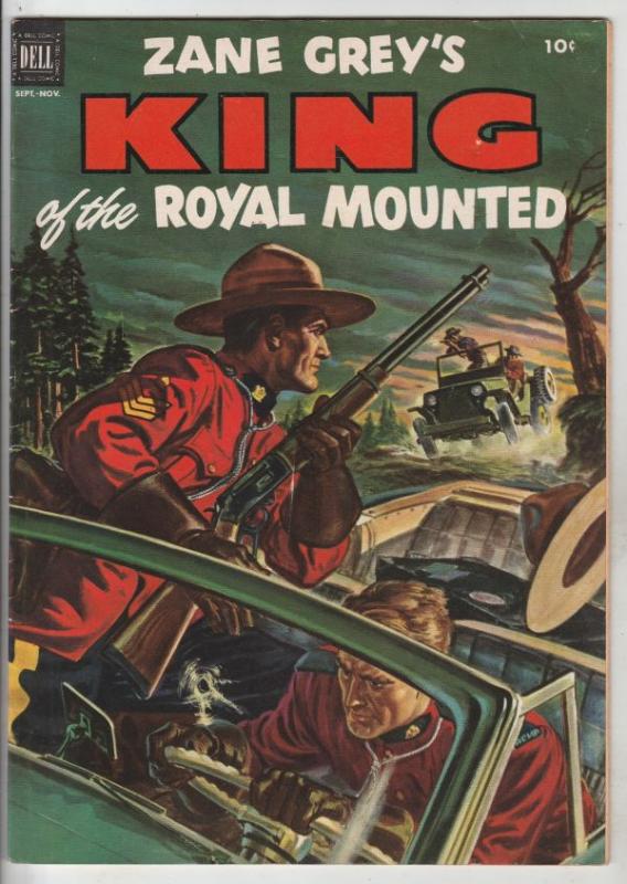 King of the Royal Mounted #9 (Sep-52) VF+ High-Grade King of the Royal Mounted