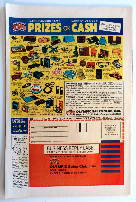 Fightin' Marines #156 (FN, 1981) NEWSSTAND