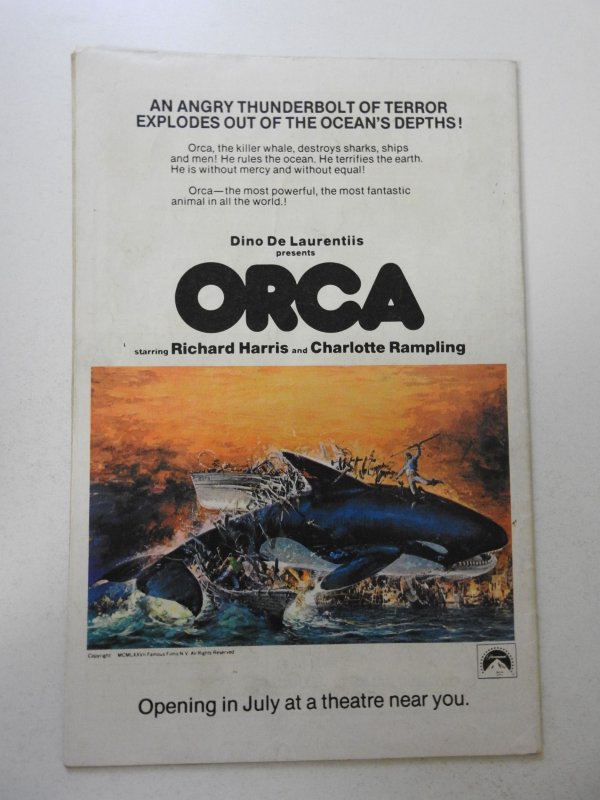 The X-Men #107 (1977) VG Condition centerfold detached bottom staple