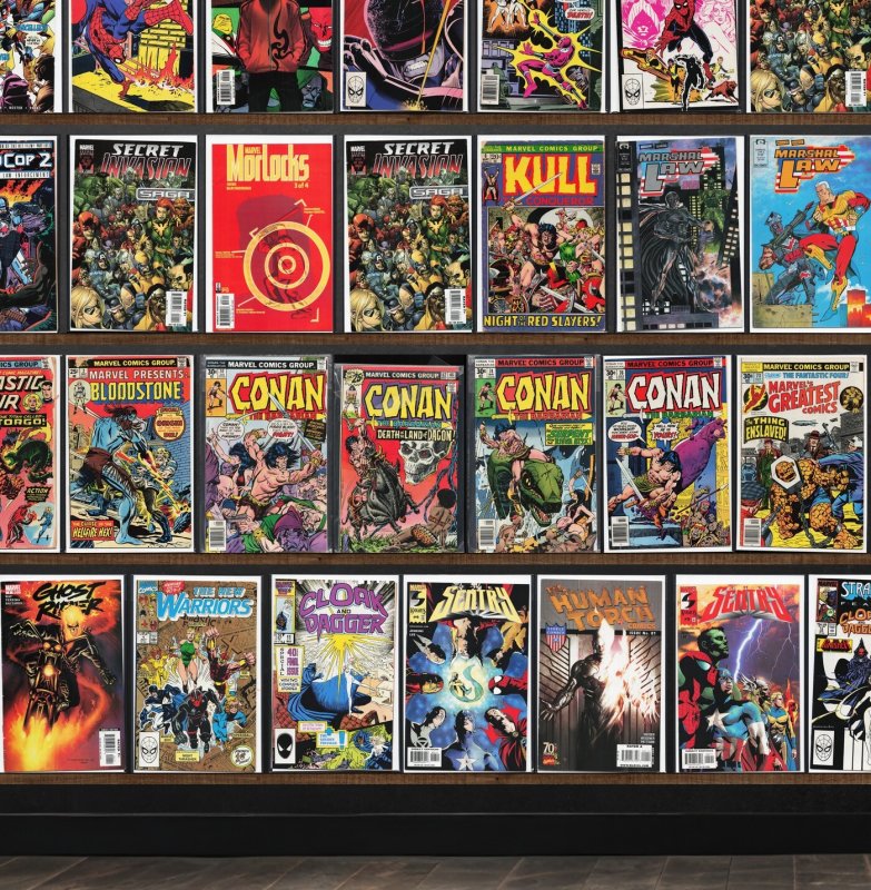 Huge Lot 140+ Comics with Action Comics, Superman, Conan The Barbarian & More!