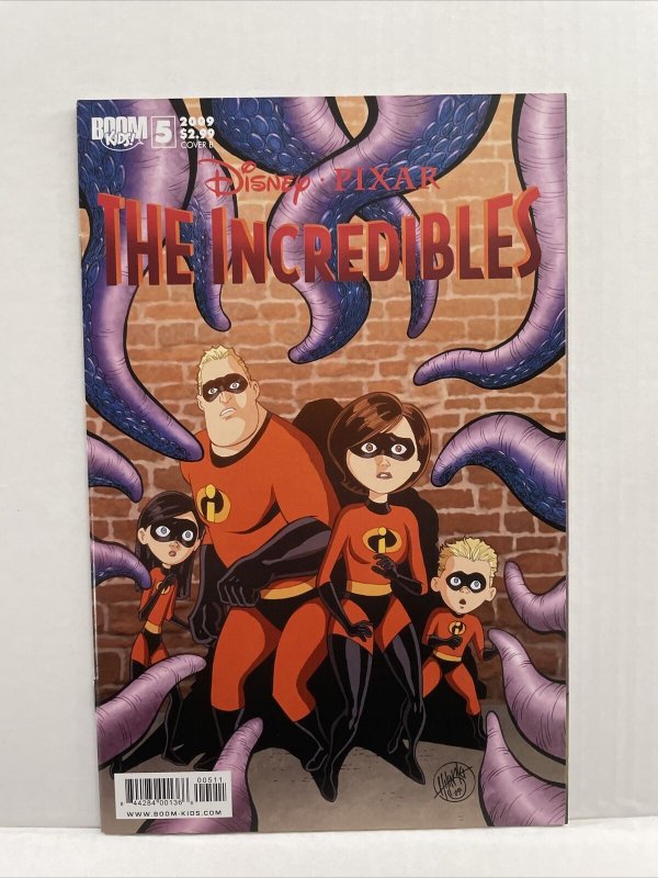 The Incredibles #5 Disney Pixar Cover B