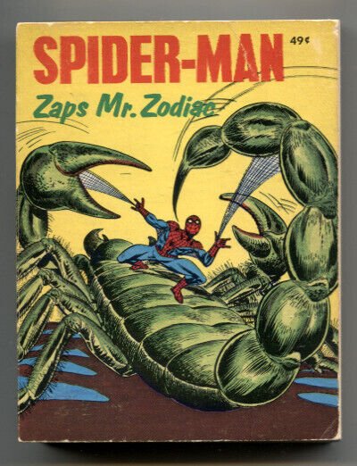 Spider-man Zaps Mr. Zodiac Big Little Book 1976