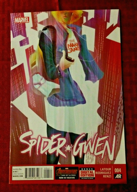 Spider Gwen #4 2015 NM Marvel Spider-Man Comics