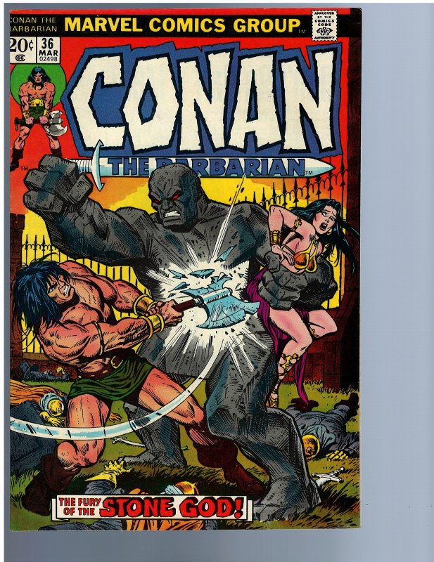 Conan the Barbarian #36 (1974) VF