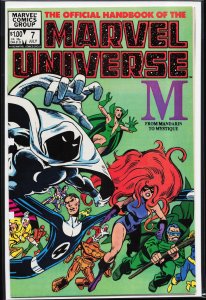 The Official Handbook of the Marvel Universe #7 (1983)