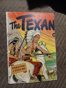 THE TEXAN #13 Golden Age 1951 Matt Baker 3 stories St. John golden age western