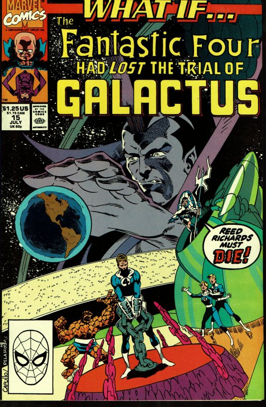 What If? #15 - NM - The Fantastic Four Had Lost The Trial of Galactus?