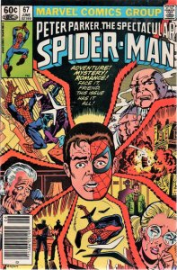 Spectacular Spider-Man, The #67 (Newsstand) FN ; Marvel | Kingpin Bill Mantlo