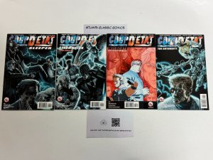 4 Coup D'etat LS Complete Wild Storm Comic Book # 1 2 3 4 89 CT8