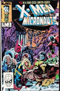 The X-Men and The Micronauts #3 (1984) Micronauts / Enigma Force