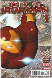 INVINCIBLE IRON MAN # 1A (2015)