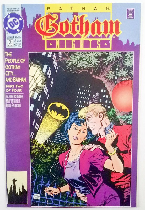 ? Batman Gotham Nights 1992 Limited Mini-Series Compete Run 1-4 DC Modern Comic